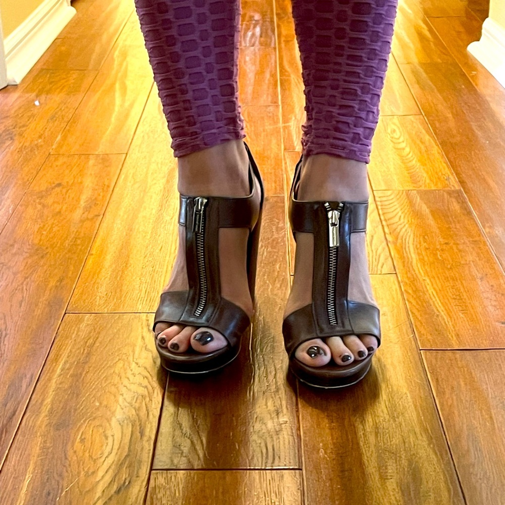 Michael Kors brown heels